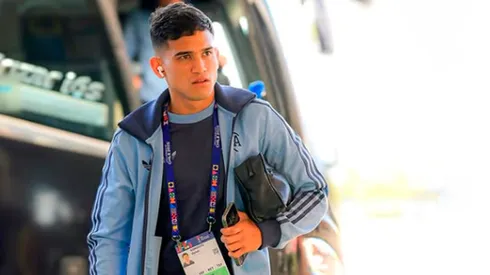 Dylan Gorosito, futbolista de Boca en la Selección Argentina Sub 20.