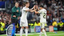 Franco Mastantuono ingresó en el segundo tiempo.