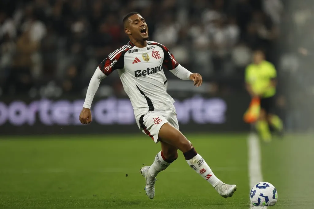 Samuel Lino, figura de Flamengo. (Getty Images)