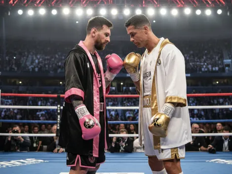 Revelan quién ganaría una pelea de boxeo entre Lionel Messi y Cristiano Ronaldo: "Es más rudo, te pondrá en tu lugar"