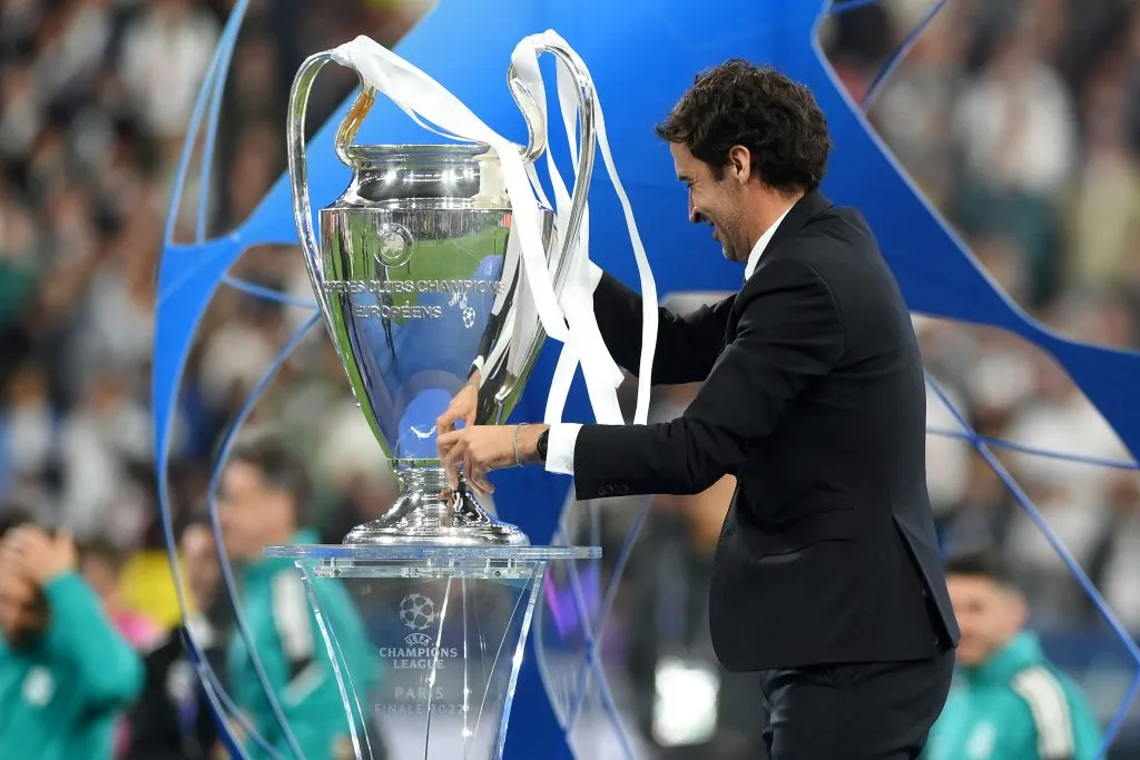 Raúl fue tres veces campeón de Champions League con Real Madrid.