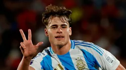 El jugador de Inter Miami marcó tres goles con Argentina en el Mundial Sub 20.
