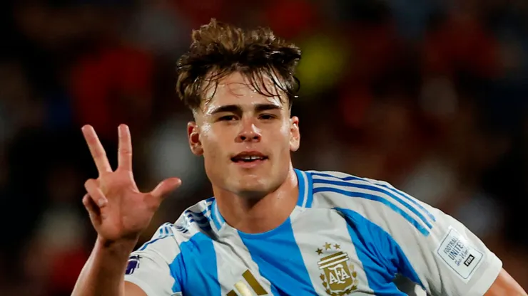 El jugador de Inter Miami marcó tres goles con Argentina en el Mundial Sub 20.