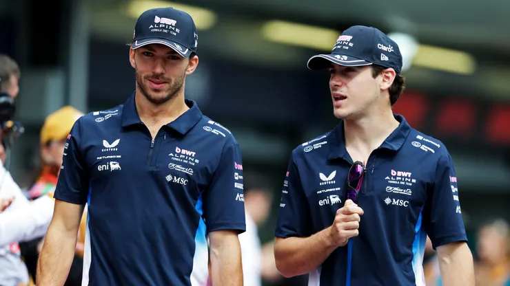 Pierre Gasly y Franco Colapinto.
