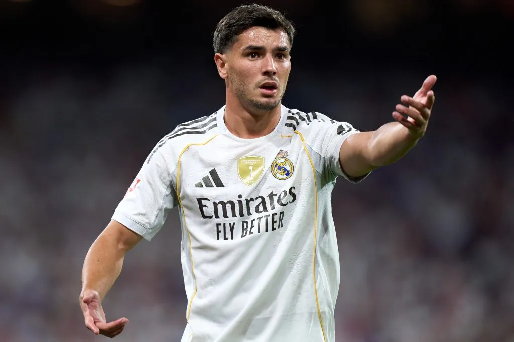 Brahim Diaz, futbolista español nacionalizado marroquí de Real Madrid. (Getty Images)