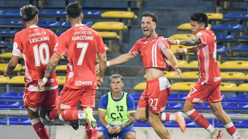 Tomás Molina, autor del gol de Argentinos Juniors ante Belgrano de Córdoba.