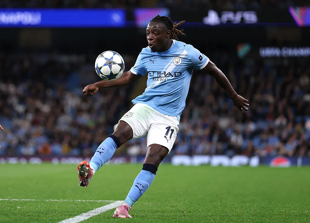 Jérémy Doku, un jugador “imparable” según Pep Guardiola. (Getty)