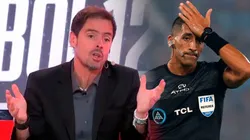 El conductor de ESPN F12 se refirió al árbitro Yael Falcón Pérez.