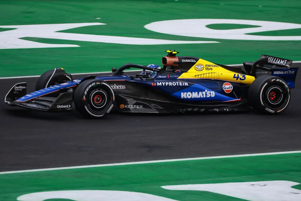 Colapinto tenía instalados los orificios en el Williams en 2024, y los tendrá en el Alpine este año también. (Getty)