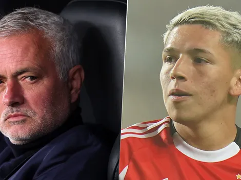 Tras su paso por el Mundial Sub 20, Prestianni ahora le respondió a Mourinho