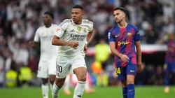 Kylian Mbappé, delantero francés de Real Madrid ante Barcelona.