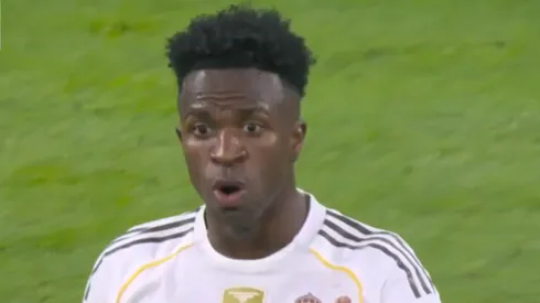 La reacción de Vinícius Jr al ser reemplazado en Real Madrid vs. Barcelona.