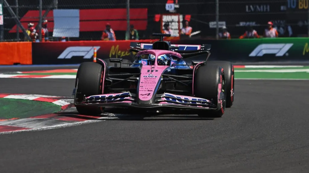 Franco Colapinto, piloto argentino de Alpine en la Fórmula 1, en el Gran Premio de México.