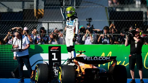 Lando Norris, piloto británico de McLaren en la Fórmula 1.