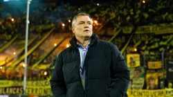 Diego Aguirre, DT de Peñarol y vinculado con Boca.