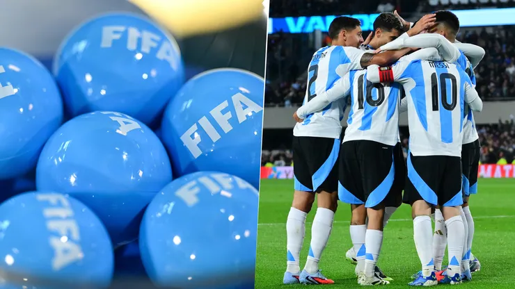 Getty. La Selección Argentina podrá ver en noviembre las selecciones que le pueden tocar en la Fase de Grupos del Mundial 2026.