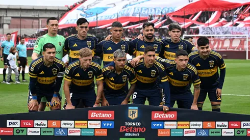 El equipo titular de Boca ante Barracas Central.
