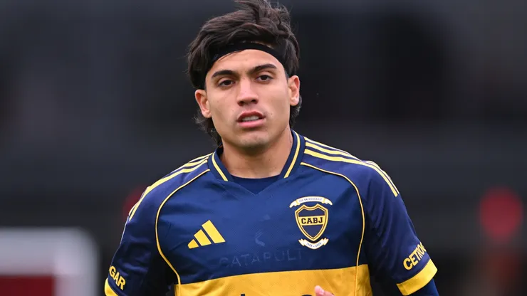 Exequiel Zeballos, delantero de Boca Juniors.