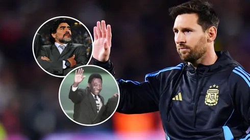 Lionel Messi, en una entrevista en Estados Unidos, dijo que Diego Maradona es el mejor de todos los tiempos.