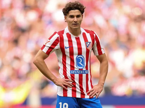 Críticas a Julián en España por su racha sin goles en el Atlético de Madrid