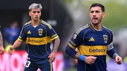Milton Delgado y Paredes, figuras de Boca ante Barracas Central.