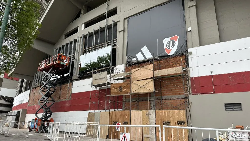 El Monumental comenzó las obras de 1901, su nuevo restaurante (Foto: Leonardo Vaquila).