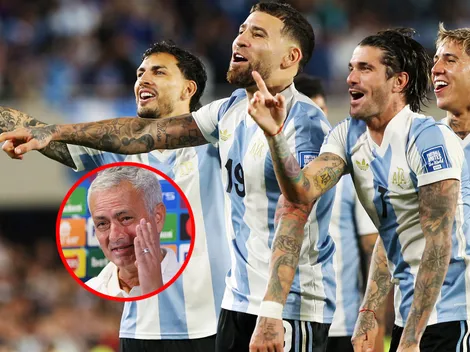 A menos de ocho meses para el Mundial, José Mourinho se rindió ante un referente de la Selección Argentina: "Es joven dentro del campo"