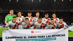 El XI de River en la derrota ante Independiente Rivadavia.