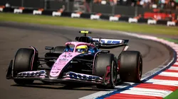 Franco Colapinto en el GP de México.