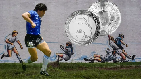 Así serán las dos caras de la moneda en homenaje al mejor gol de los Mundiales.