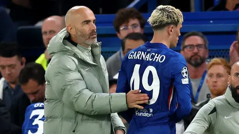 Enzo Maresca, DT del Chelsea, contó que Alejandro Garnacho no llegó de la mejor manera en lo físico desde Manchester United.