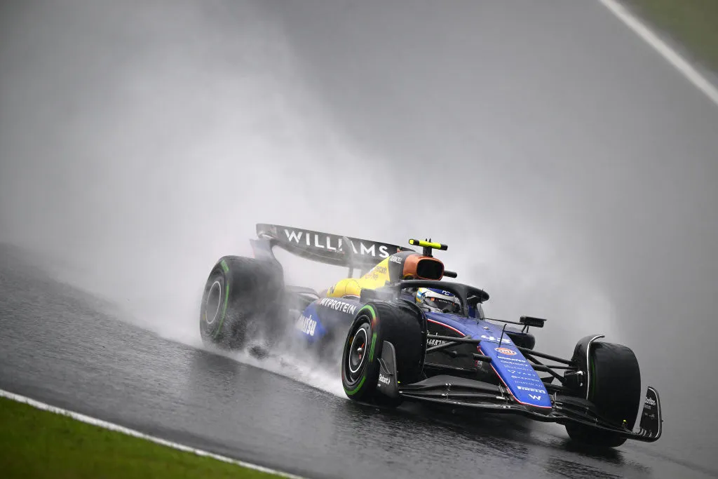 Colapinto sufrió con la lluvia de Interlagos en 2024 y quiere redimirse este año. (Getty)