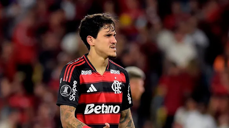 Pedro, el delantero de Flamengo no juega ante Palmeiras.