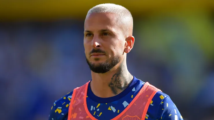 Darío Benedetto en su etapa en Boca Juniors.