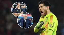 Getty. Filipe Luis dijo, tras eliminar a Racing, que Agustín Rossi tiene el nivel para ser convocado para la Selección de Brasil.