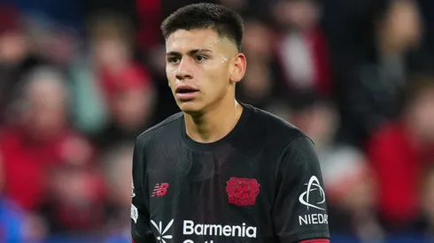 Claudio Echeverri, jugador de Bayer Leverkusen.