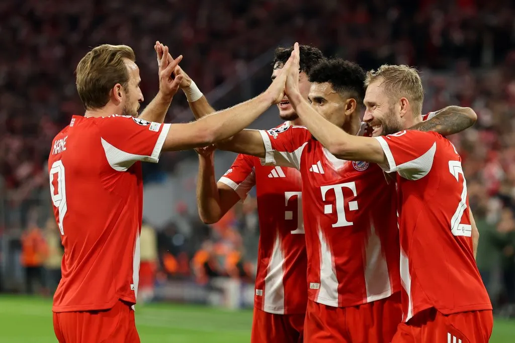 Con Harry Kane y Luis Díaz como referencias ofensivas, el Bayern Múnich es el nuevo dueño del récord. (Getty)