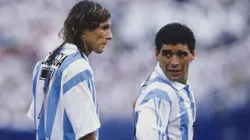 Claudio Caniggia recordó en Instagram a Diego Maradona en el día de su cumpleaños número 65.