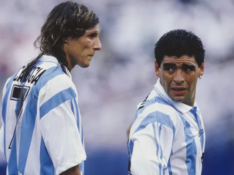 Sentido homenaje de Caniggia a Diego Maradona en el día de su cumpleaños número 65