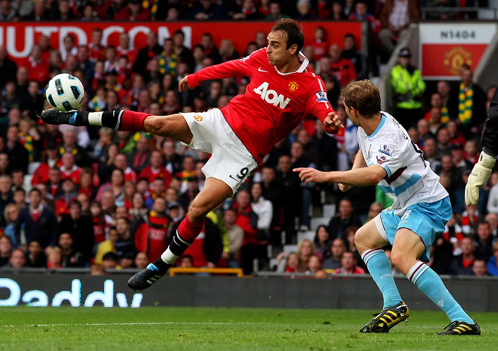 Dimitar Berbatov, un prolífico goleador con mucha categoría. (Getty)