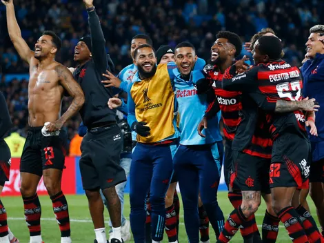 Tres jugadores de Flamengo humillaron a Gastón Martirena tras eliminar a Racing de la Copa Libertadores