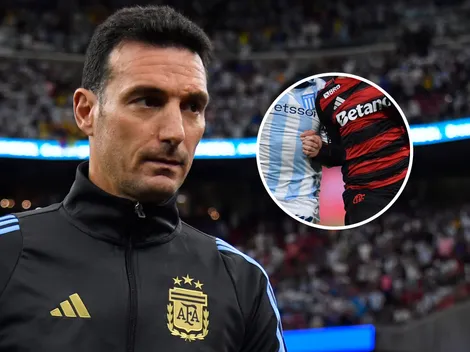 Los hinchas piden que Scaloni cite a la Selección Argentina a un jugador que fue figura en Racing vs. Flamengo