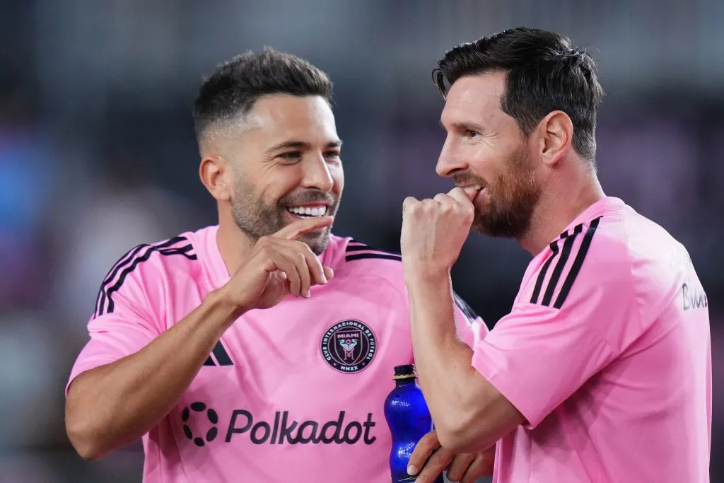 En diciembre llegará a su fin la sociedad de Jordi Alba y Lionel Messi. (Getty).