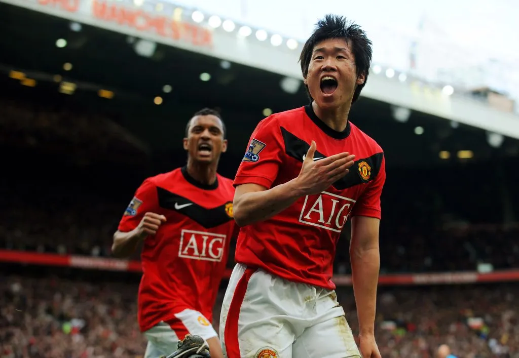 Park Ji-Sung, futbolista surcoreano durante su etapa en Manchester United. (Getty Images)