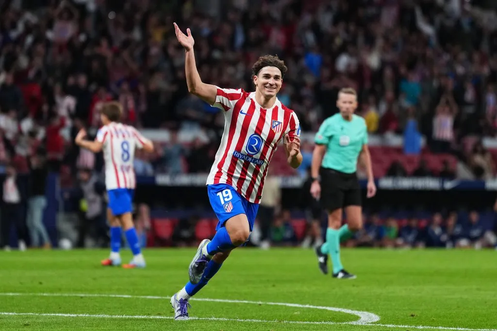 Julián Álvarez, la carta más peligrosa de Atlético de Madrid según Almeyda. (Getty).