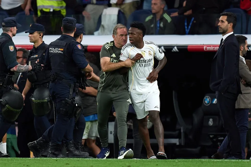 Vinícius Júnior, delantero brasileño de Real Madrid. (Getty Images)