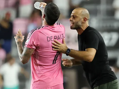 Mascherano se refirió al polémico viaje de De Paul en plenos playoffs de la MLS: "Su vida privada"