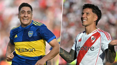 Miguel Merentiel y Sebastián Driussi, protagonistas de Boca y River.