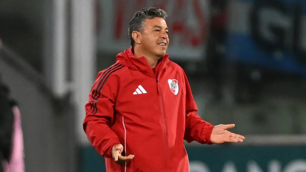 Marcelo Gallardo, contra las cuerdas. (Foto: Getty)