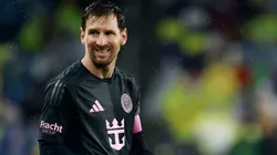 Lionel Messi durante el duelo entre Inter Miami y Nashville por la MLS.